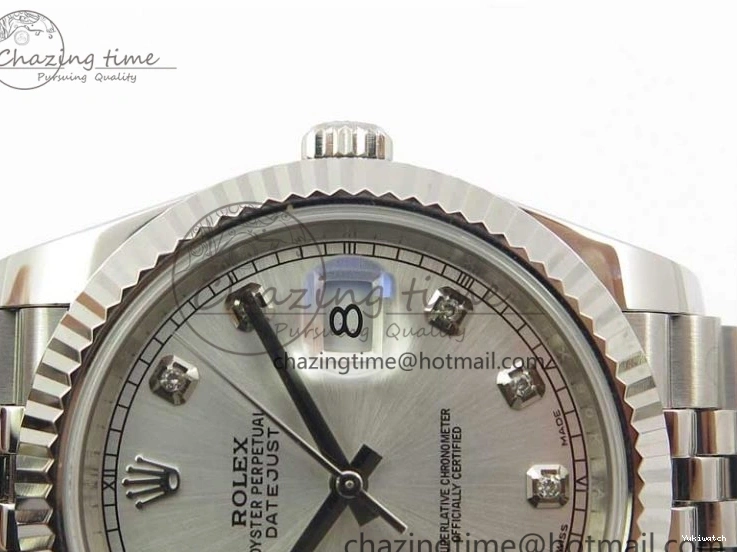 Dial Diamond A3235 Edition Bracelet DateJust Noob Silver 904L SS Jubilee Best 126334 on 1:1 0104